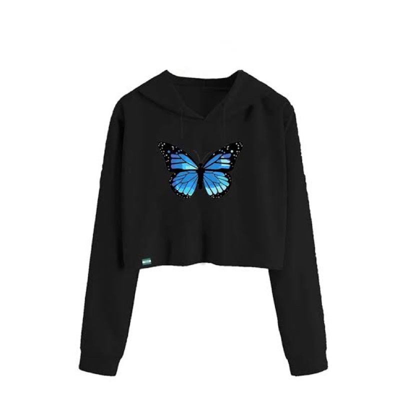 Moletom fashion feminino cropped