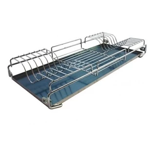 Escorredor De Pratos Embutido Fixo Bandeja Inox 770mm