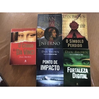 Dan Brown - Coleção de 5 livros do autor