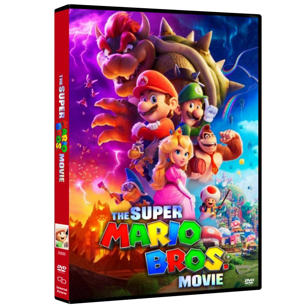Dvd Filme: Super Mario Bros. O Filme (2023) Dublado E Leg