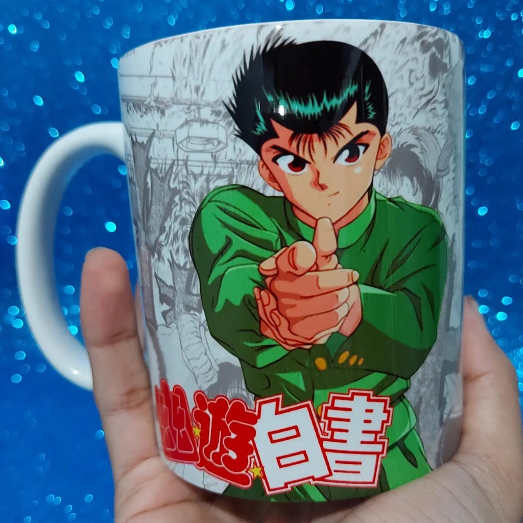 Caneca Teu Cu Yu Yu Hakusho Personalizada Com Seu Nome - R$ 37,9