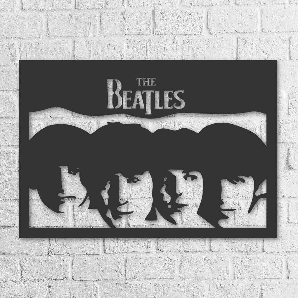 Quadro Decorativo Beatles | Shopee Brasil