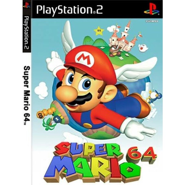 Super Mario 64 [REPRO-PACTH] - PS2 - Sebo dos Games - 10 anos!