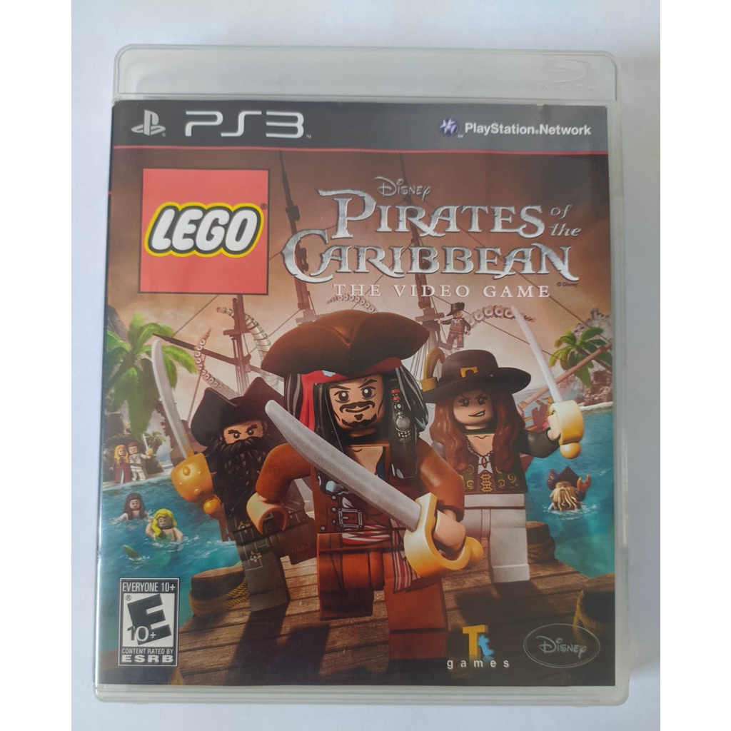 Lego Piratas do Caribe The Video Game PS3 Original Mídia Física - Pronta Entrega