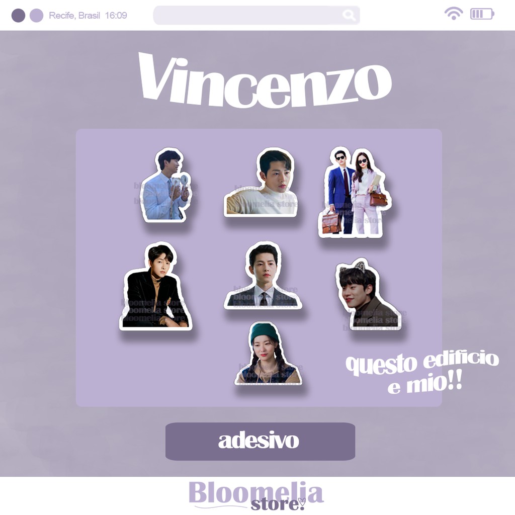 Sticker/Adesivo Dorama | Vincenzo | Drama Coreano Kdrama | Netflix ...