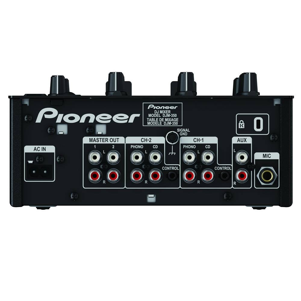 Mixer DJM 350-K Pioneer Black / Preto Grava Set Mix c