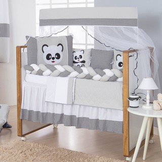 Kit Protetor De Berco Tranca Panda 11 Pecas Menino/ Menina