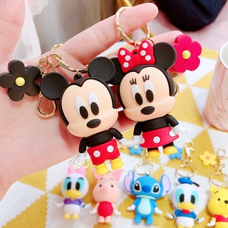 Chaveiro Disney Mickey Minnie Boneca Desenho Animado