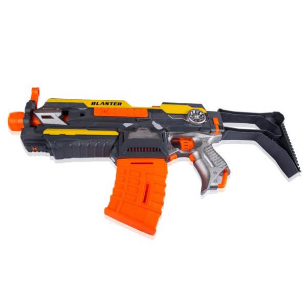 Arma de brinquedo realista para Nerf Guns Dardos Rifle de precisão  automático com Scop