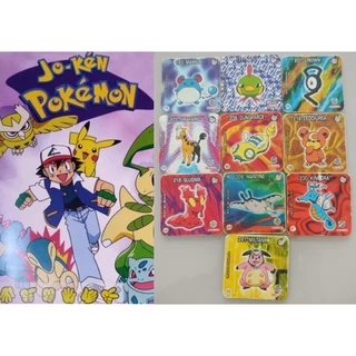 10 Tazos Card Jo-kén Pokémon Elma Chips