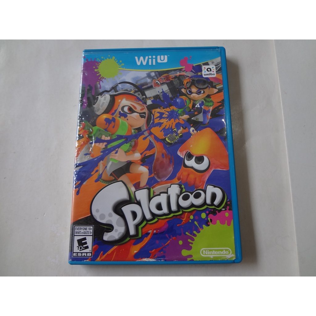 Splatoon Nintendo Wii U #2416 | Shopee Brasil