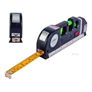 Nível Laser Trena Profissional Level Pro3 Estágios Nivelador
