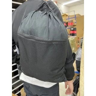 mochila sacola esporte bolsa academia passeio uisex preta com ziper