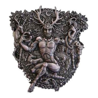 Placa Cernunnos Wicca Mod. Wiccaa | Shopee Brasil