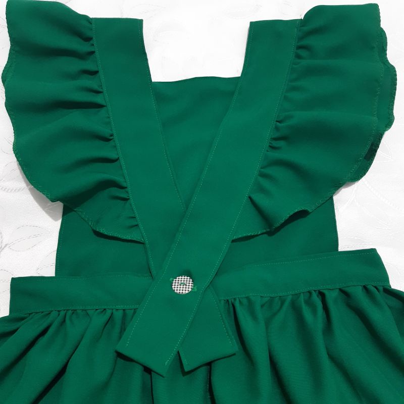 Vestido best sale infantil verde