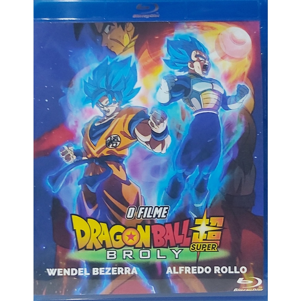 Blu- ray Filme Dragon Ball Super Broly Dublado e Legendado