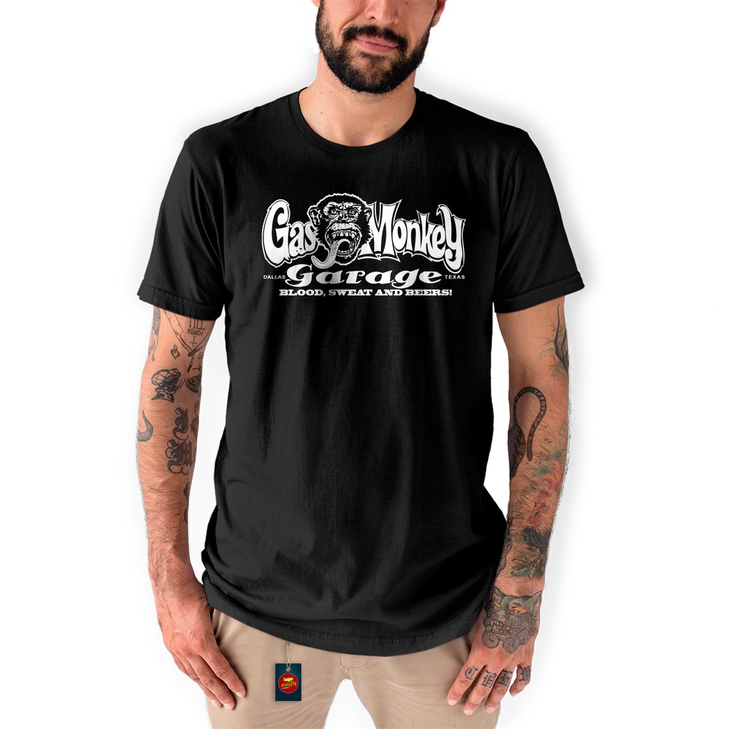 Camiseta gas monkey hot sale