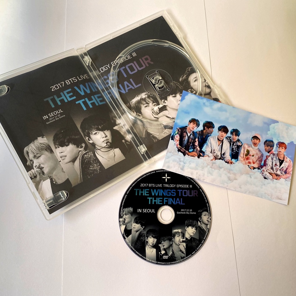 DVD Bts Wings Tour, The Final: Seoul | Shopee Brasil