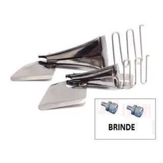 Kit 2 Aparelhos Vies Debrum 2 Viras Reta + brinde - PROMOÇÃO