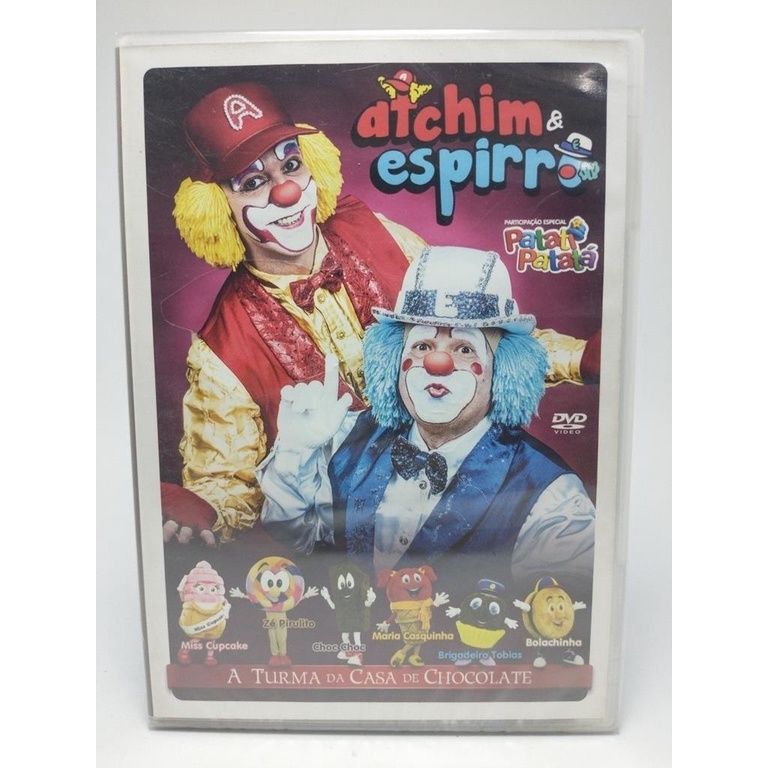 Dvd Atchim E Espirro A Turma Do Chocolate - Original | Shopee Brasil