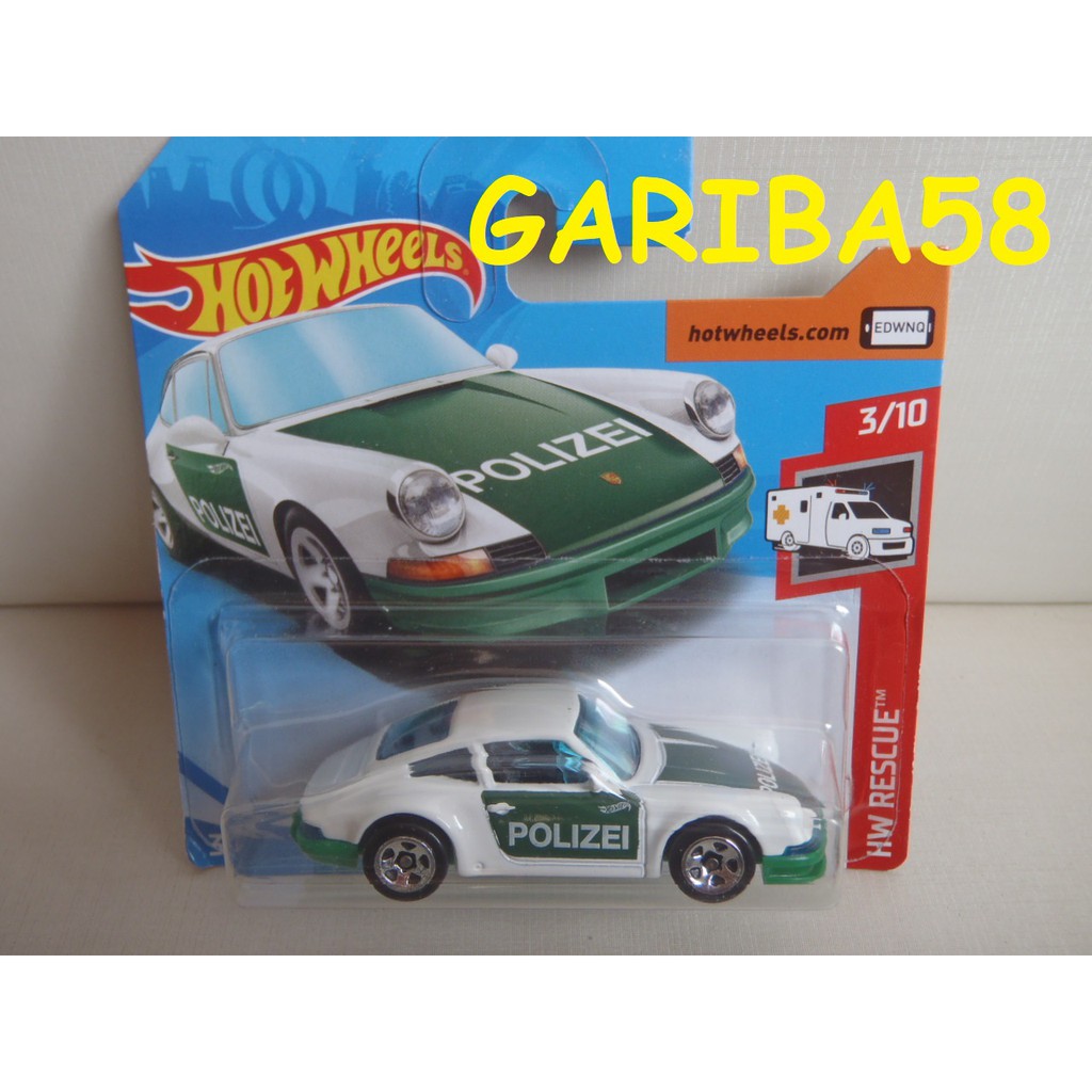 Hot wheels 71 sales porsche 911 polizei