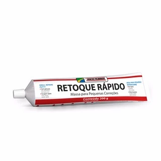 Retoque Rápido Massa para Pequenos Reparos Maxi Rubber 200gr