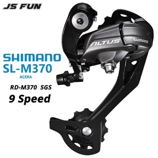 Shimano Altus M370 9v Partes Desviador Traseiro 9 Velocidades Total Capacidade 45t Low Sprocket 28t-34t Top Sprocket 11t Mtb Montanha Mtb Da Bicicleta Da Bicicleta Partes