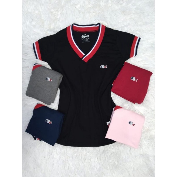 Camiseta baby best sale look feminina lacoste