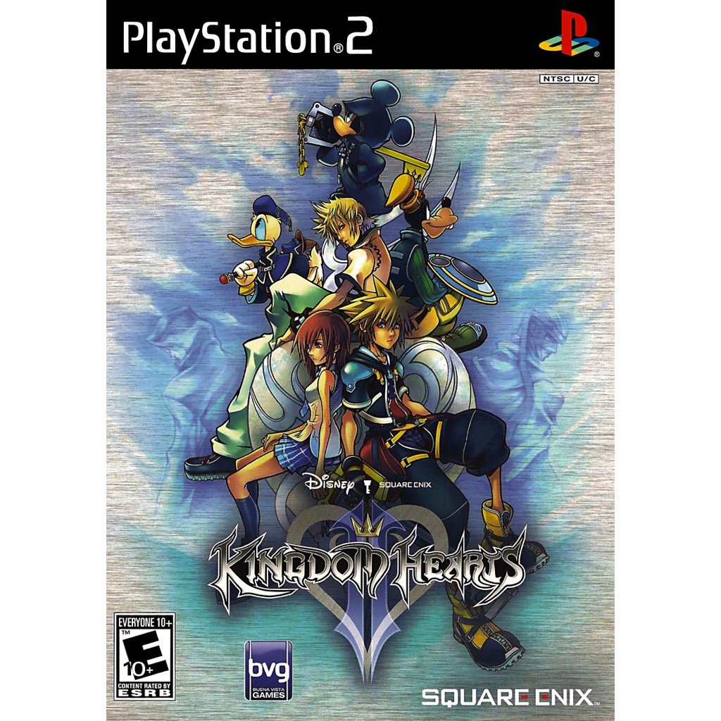 Kingdom Hearts II jogo playstation ps2 Shopee Brasil