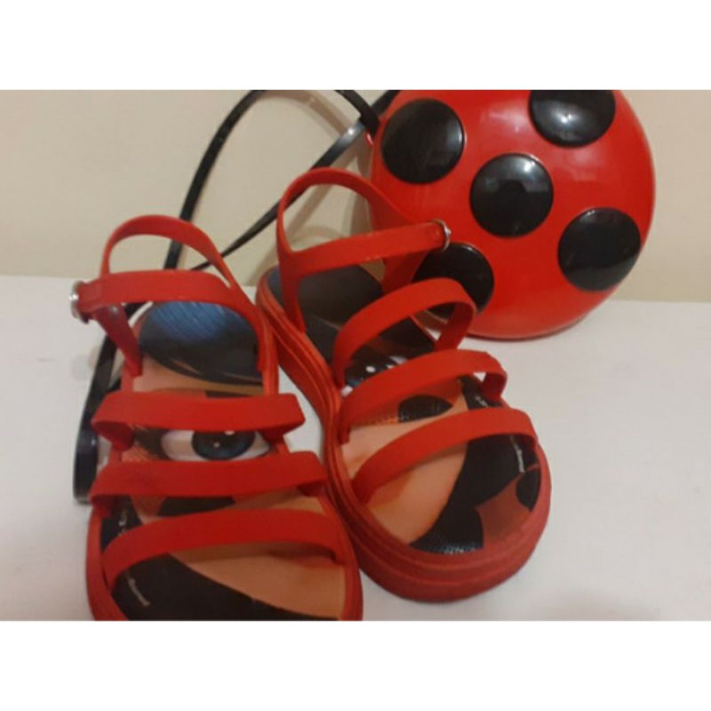 Sandália ladybug hot sale