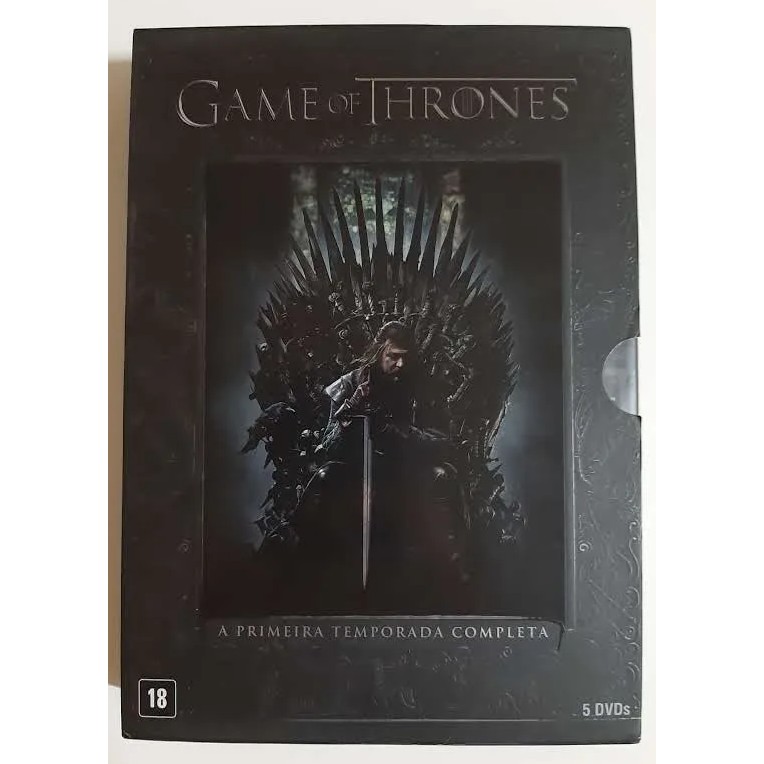 Box Game Of Thrones A Primeira Temporada Completa Dvds Shopee