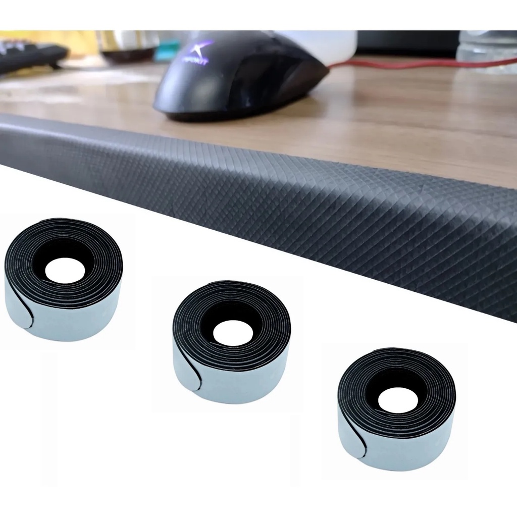 3 Protetores Quina E Borda Para Mesa Auto Adesivo Protetor Universal