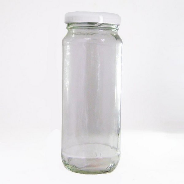 POTE JAR VIDRIO 240ML TRAS/ TAPA ORO - Bolten