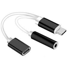 Adaptador Tipo C Fone E Carregador P2 And Charger Android