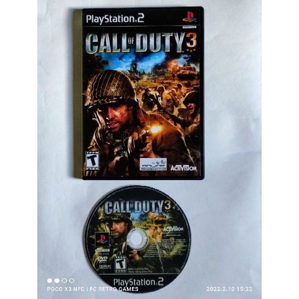  Call of Duty 3 - PlayStation 2 : Video Games