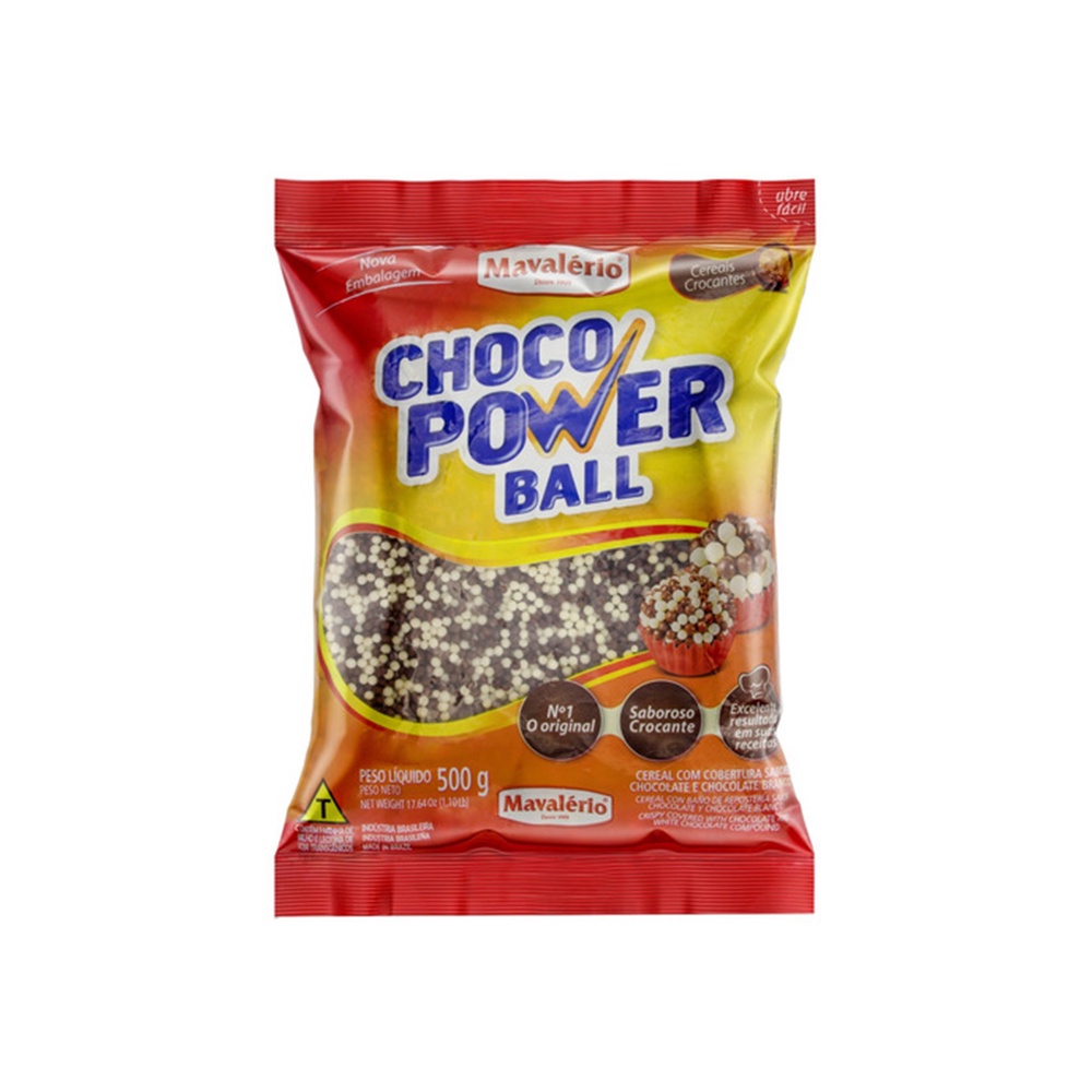 Cereal Micro Choco Power 500g Branco e Marrom | Shopee Brasil