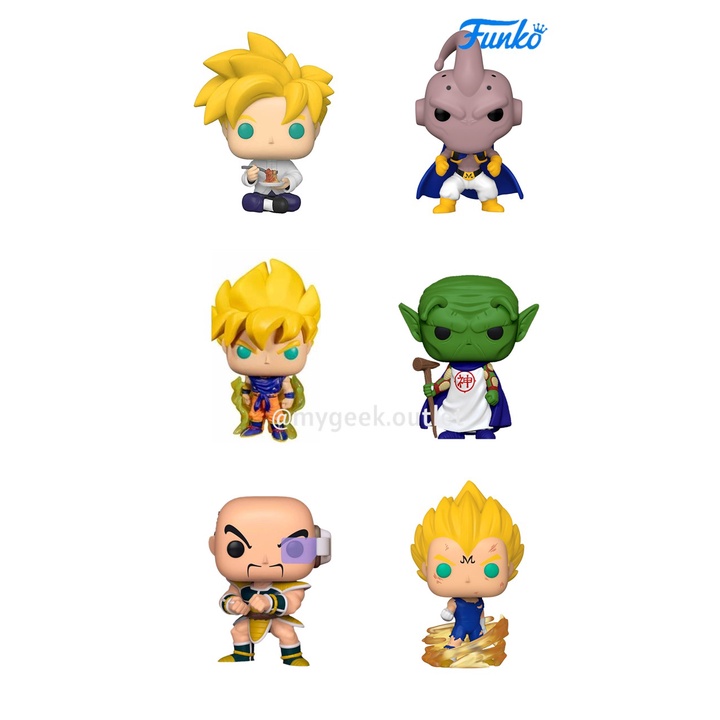 Funko Pop Dragon Ball Z Super Saiyan Gohan W Noodles Majin Buu Evil Super Saiyan