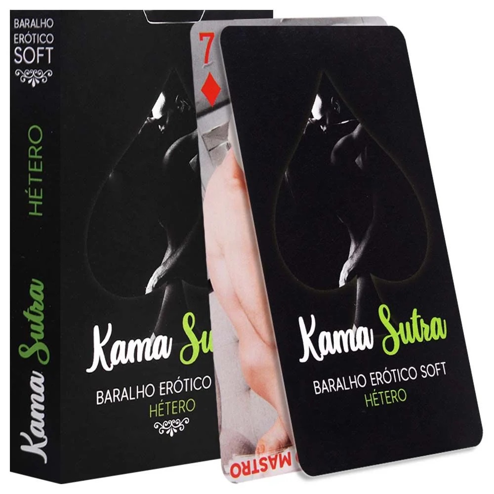 Baralho Sex Shop Kama Sutra Erótico Soft 55 Cartas Copag Shopee Brasil 4985