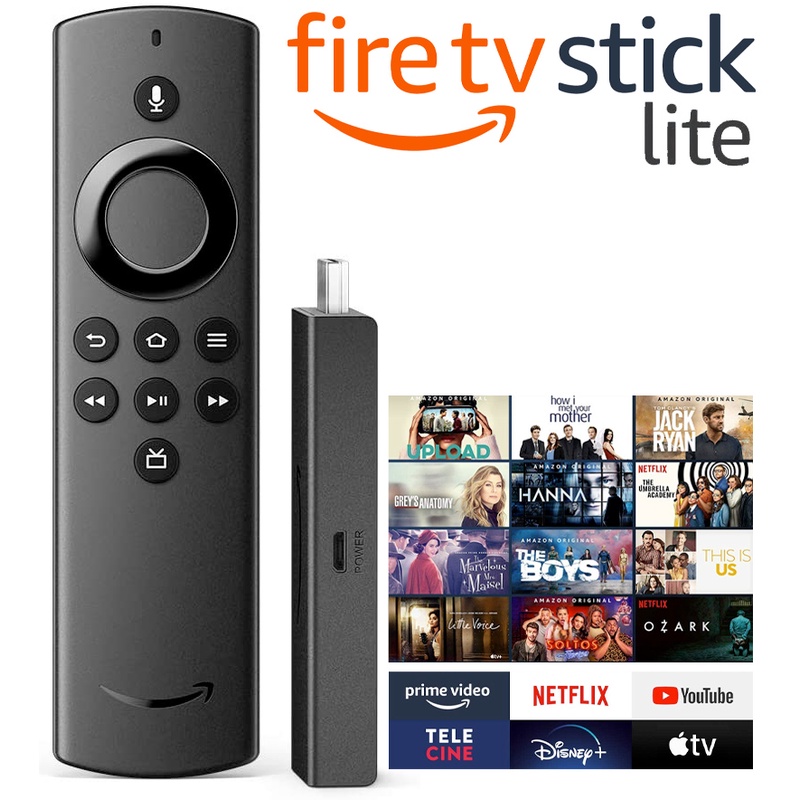 Fire TV Stick Lite. Control por voz Full HD 8GB con 1GB de