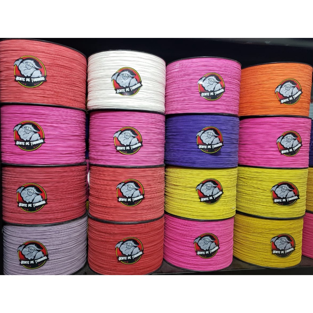 Linha de Pipa Dente de Tubarão Fio 10 na Paila de 3000jds 3 Passes Meio ...