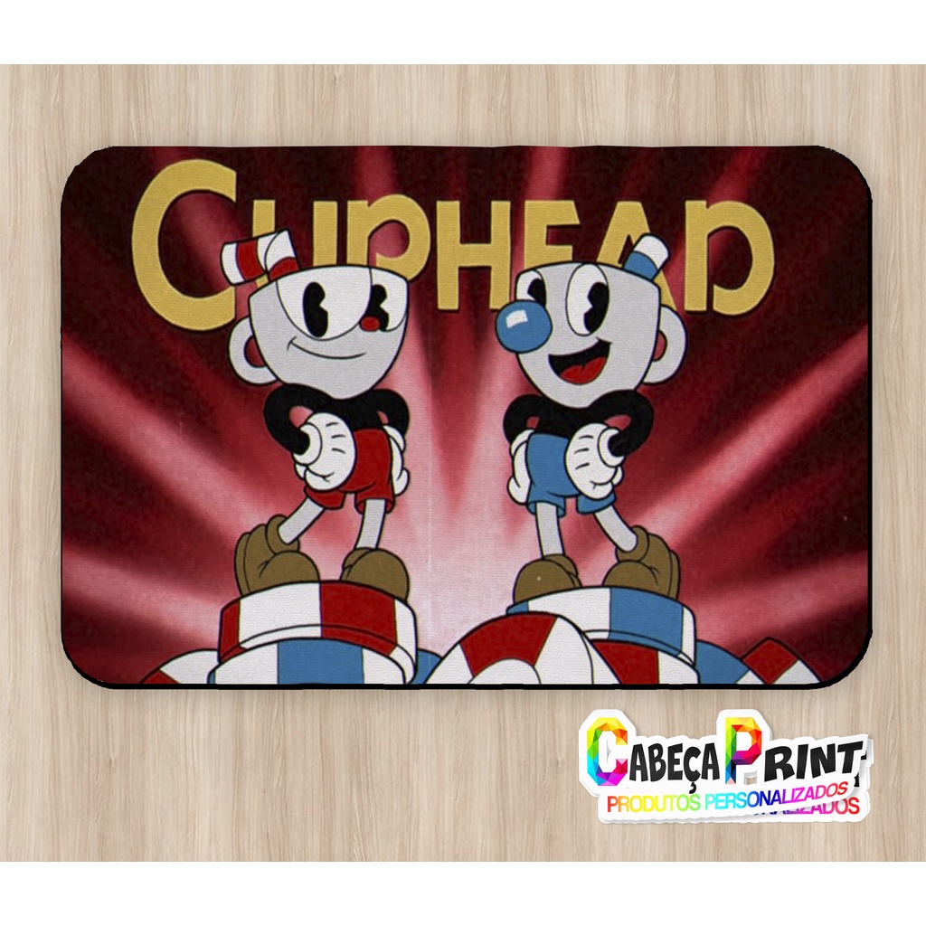 Mouse Pad 20x28 Cm Cuphead | Shopee Brasil