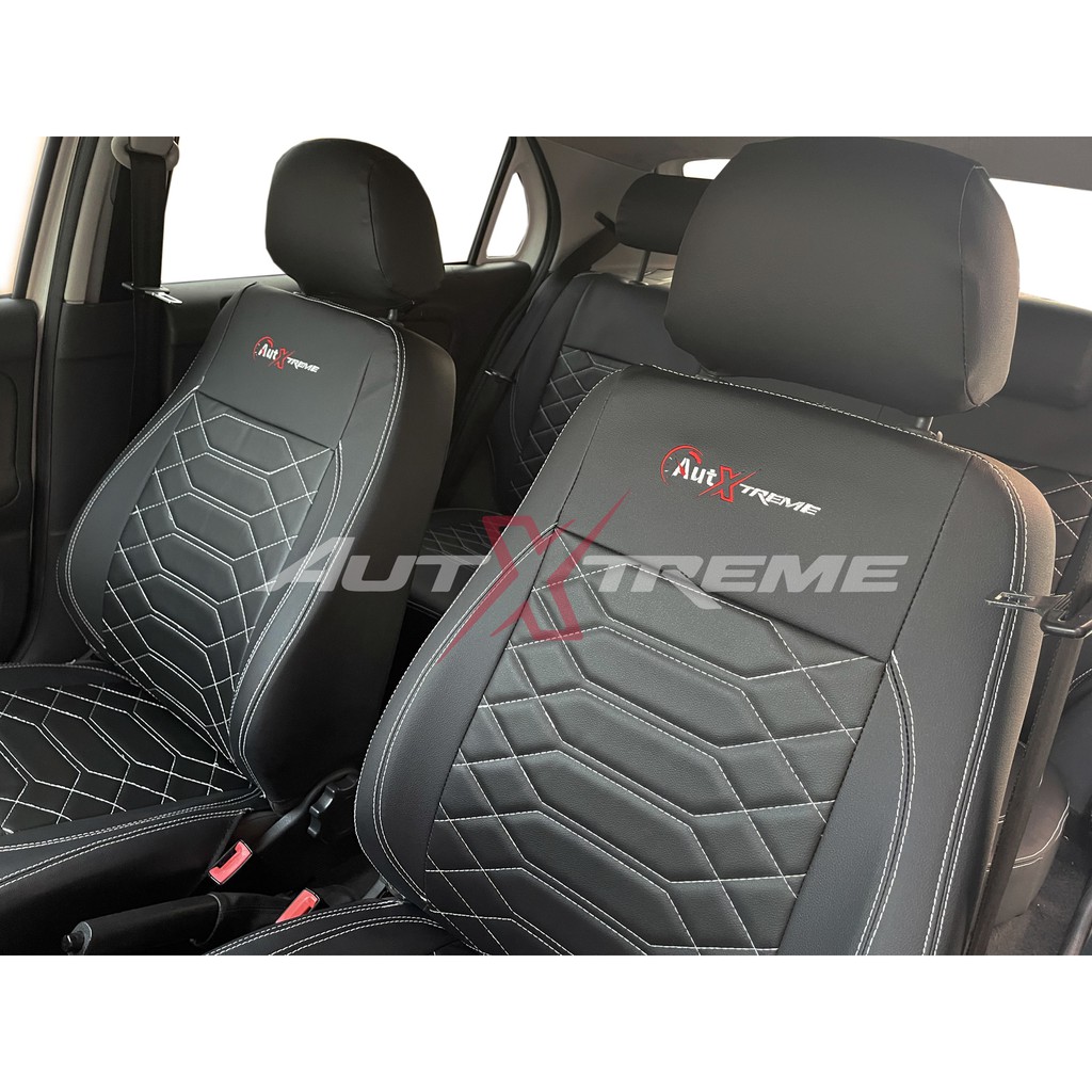 Capa de couro banco AutoXtreme Fiat Argo 2018 2023 Encosto traseiro Inteiro