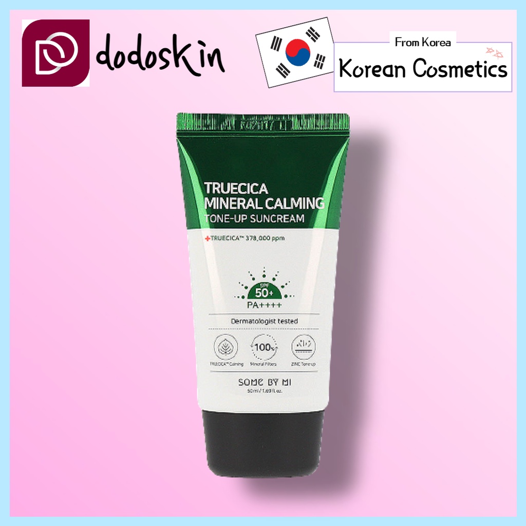 SOME BY MI Truecica Mineral Calming Tone-up Suncream SPF50+ PA++++ 50ml RENEWAL