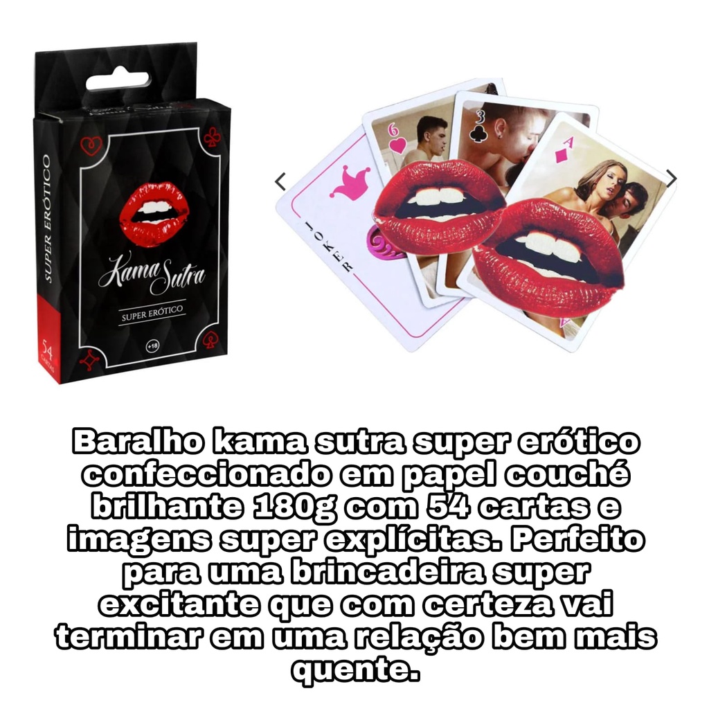 Baralho Kama Sutra Super ErÓtico Miss Collection Shopee Brasil 5527
