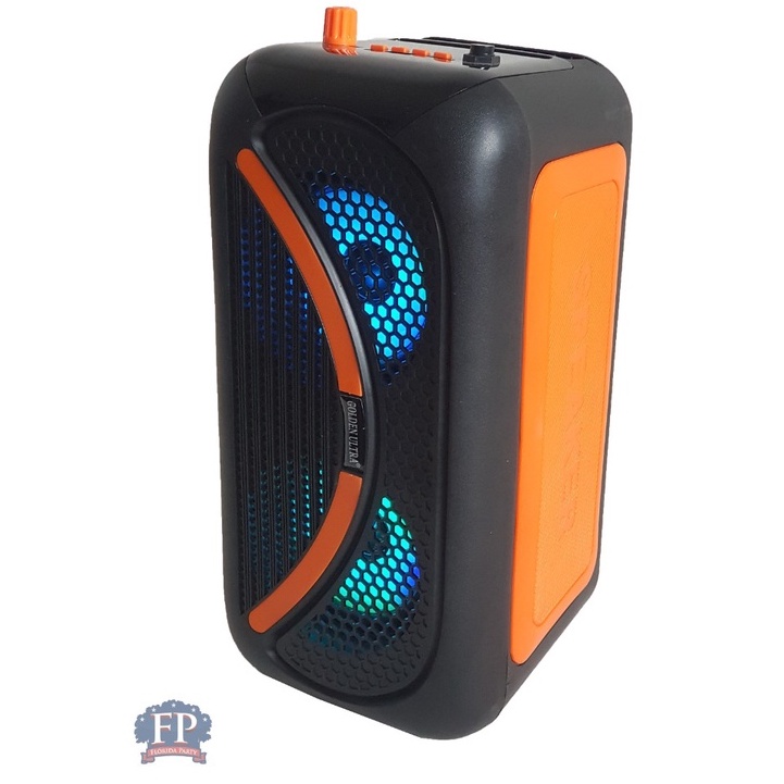 Caixa de som Goldenultra Bluetooth 20W portátil preta