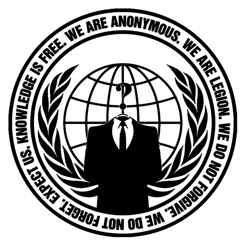 Adesivo - We Are Anonymous Logo Sociedade | Shopee Brasil