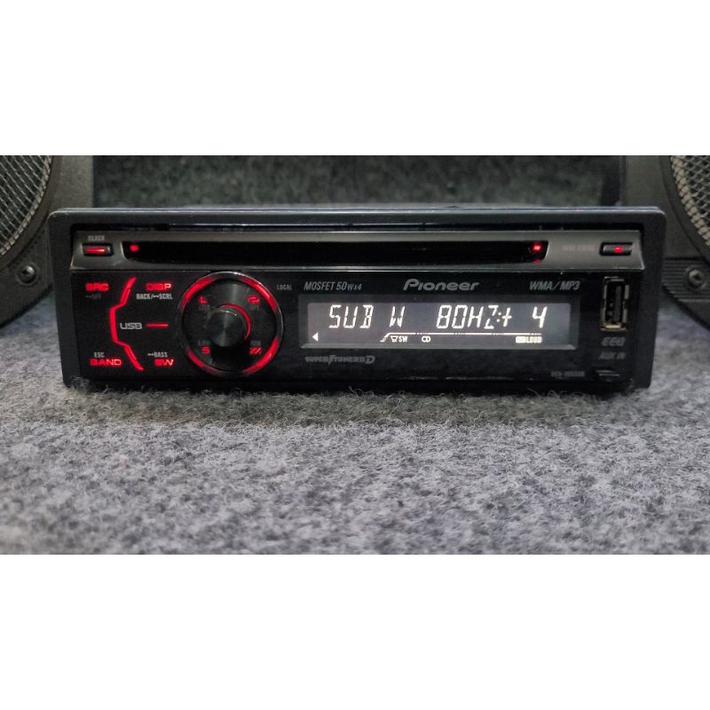 Cd Pioneer Deh-3050ub Usb Frontal Com Bluetooth Pelo Auxiliar
