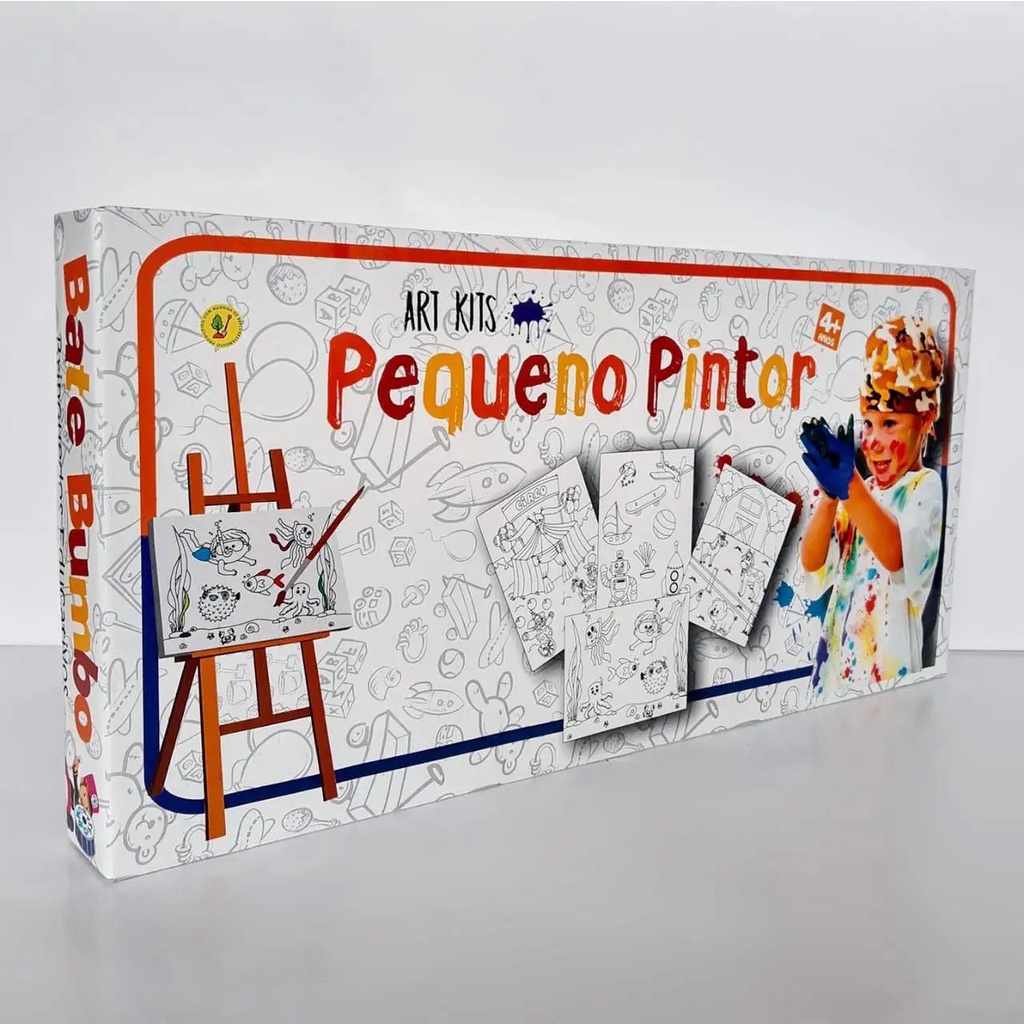 Brinquedo Educativo de Pintar Colorir Infantil Mini Artista - Bambinno -  Brinquedos Educativos e Materiais Pedagógicos