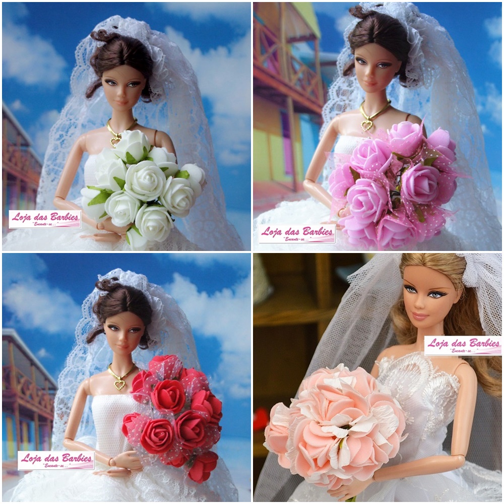 Vista Sua Barbie Para Um Casamento Conectados de graça sobre