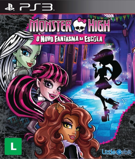 Jogo Monster High O Novo Fantasma da Escola PS3-Litlle em Promoção